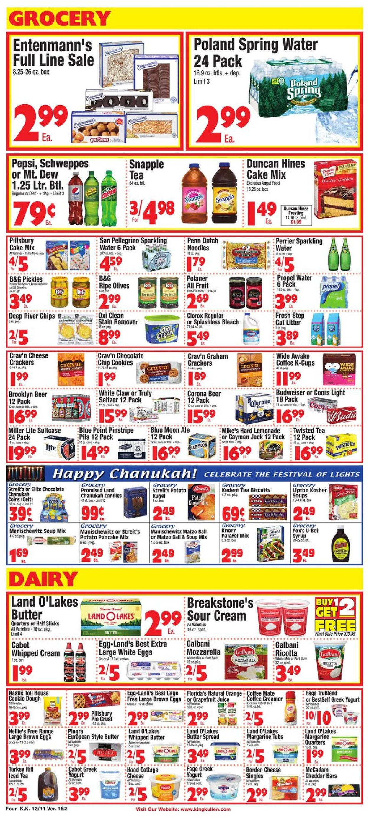 King Kullen Ad Circular 12/11 12/17/2020 (Page 4) Rabato