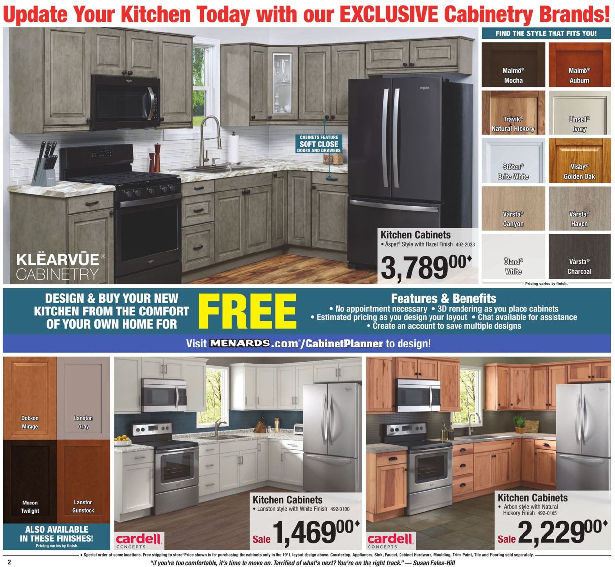Menards Home Improvement Sale 2021 Ad Circular 01/17 01/31/2021