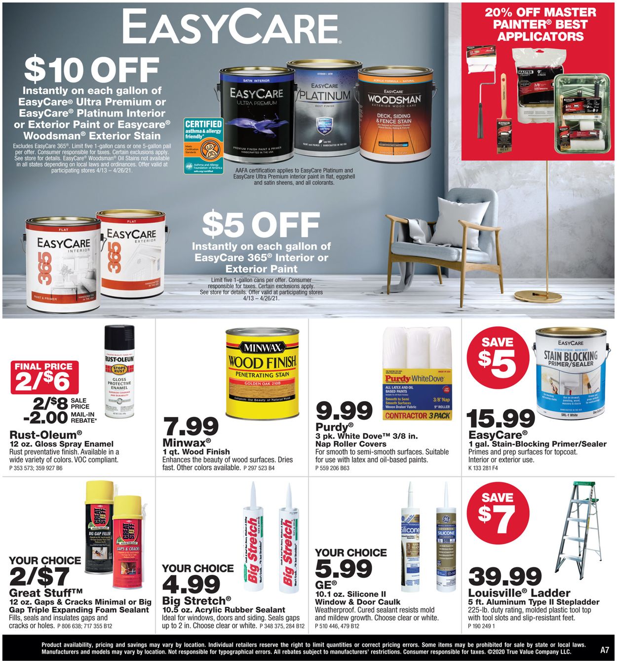 True Value Hardware Ad Circular 04/12 04/25/2021 (Page 7) Rabato