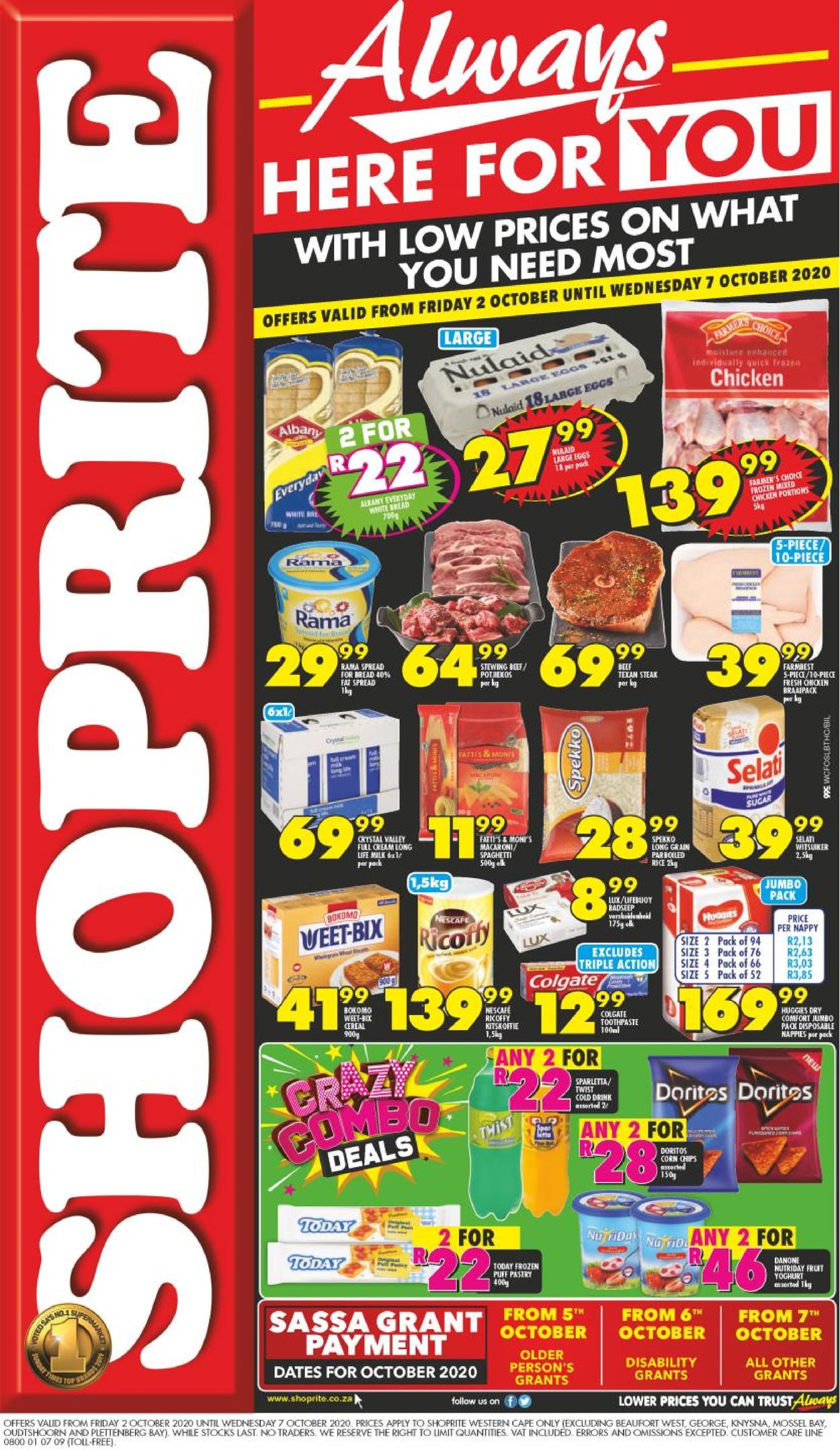 Shoprite Catalogue 2020/10/02 2020/10/07 Rabato