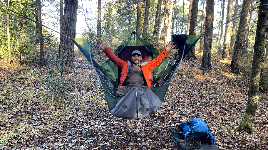 Enter Raffle to Win Brand New Amok Hammock Set up (Hammock, Tarp, bed) hosted by Haze Outdoors