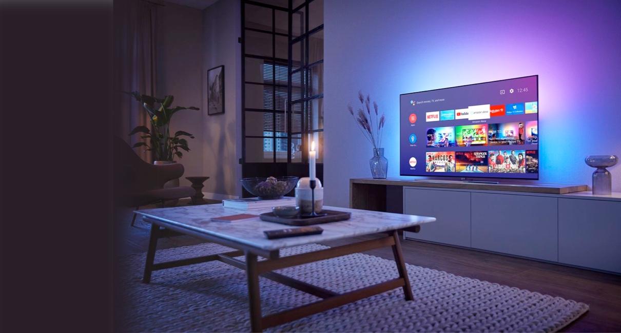 Raffolux Philips 50" Ambilight TV