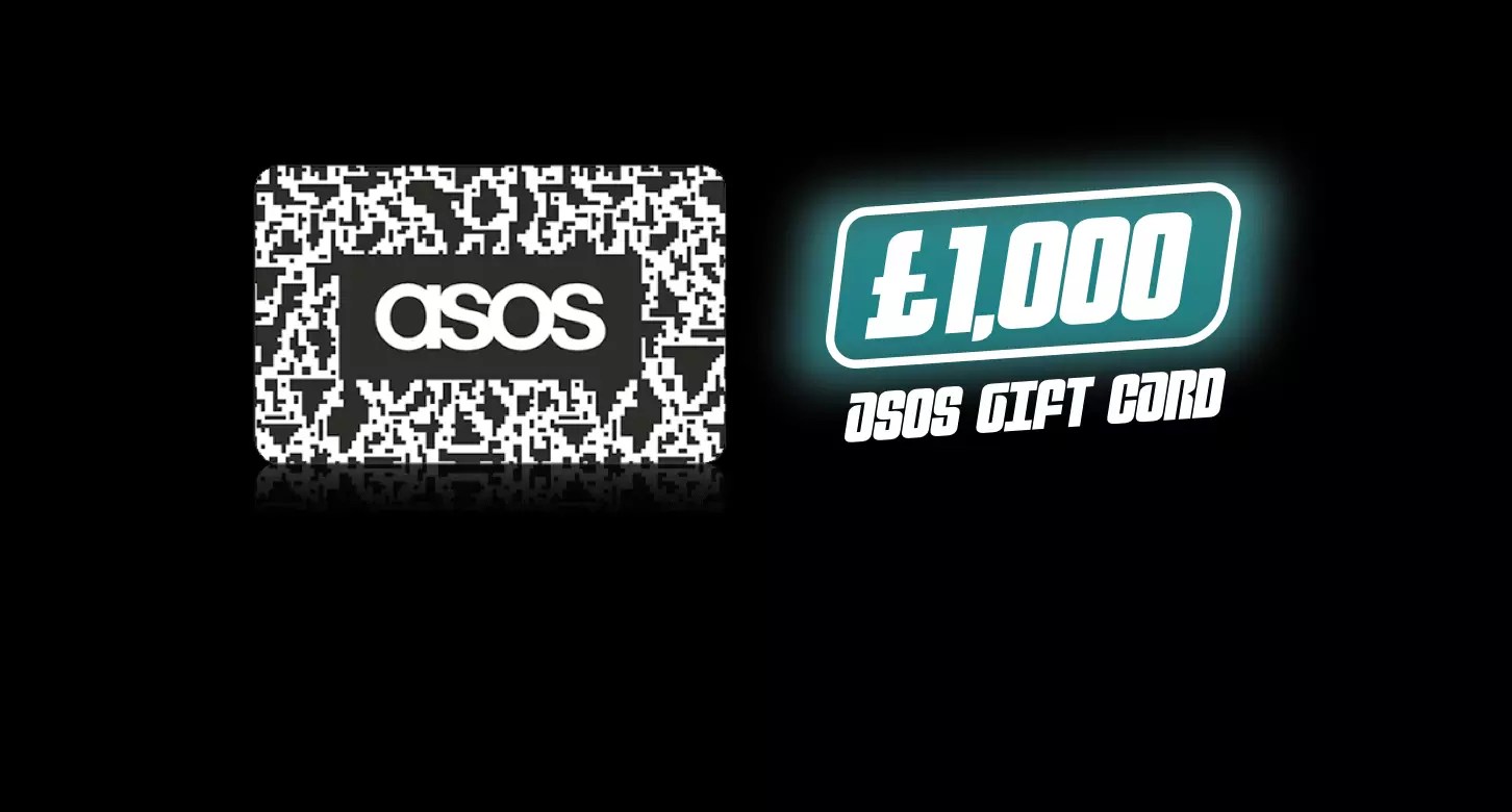 Raffolux £1,000 ASOS Gift Card
