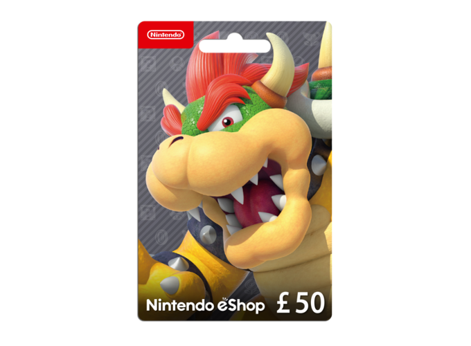 Buy a Nintendo Gift Card £50