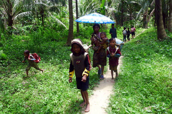 Mountain people The Bataks of Palawan