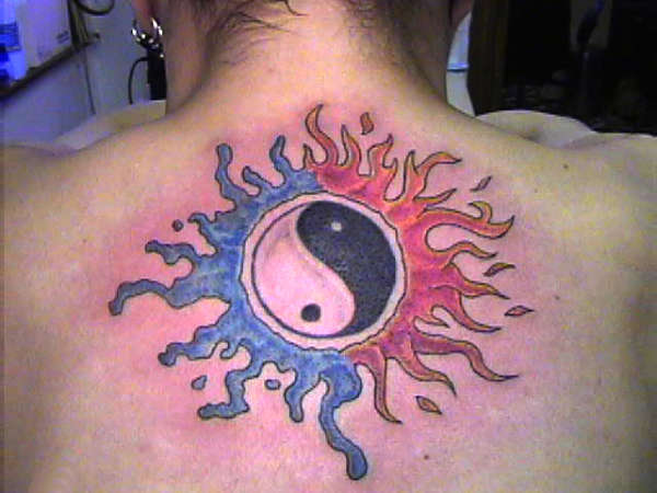 Yinyang Fire/Water tattoo