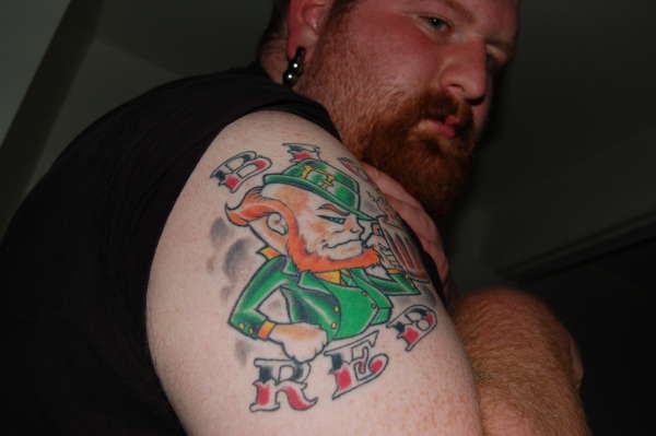Big red tattoo