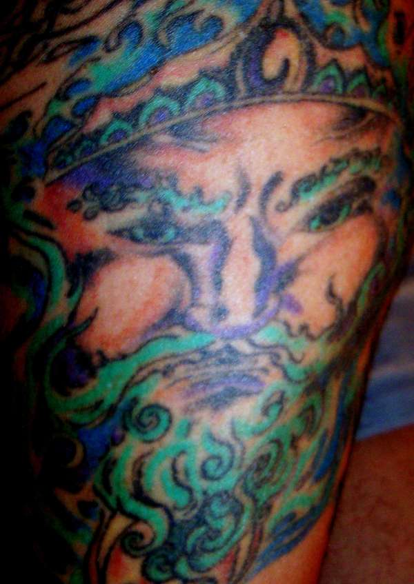 King Neptune tattoo