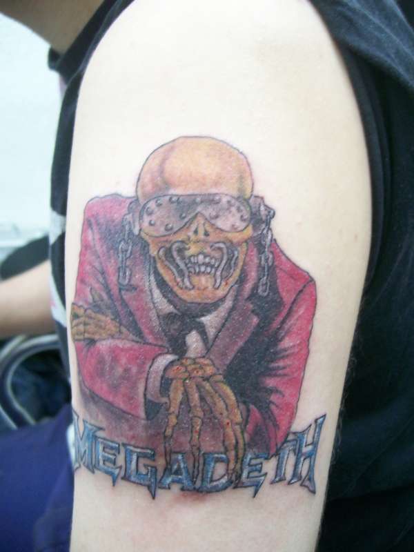 Megadeth tattoo