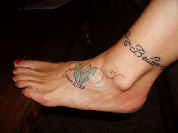 Dragonfly tattoo