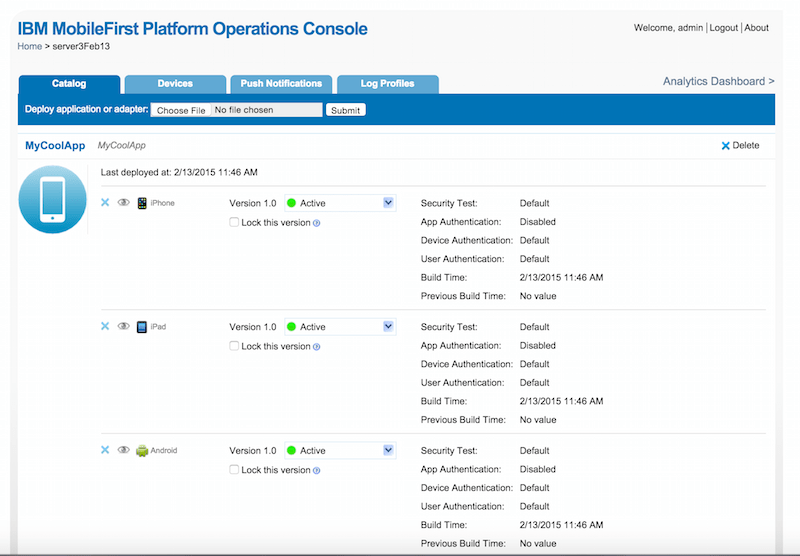 Working with hybrid applications and IBM MobileFirst