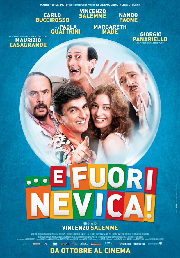 E fuori nevica” 280 copie per il nuovo film di Vincenzo Salemme. Al