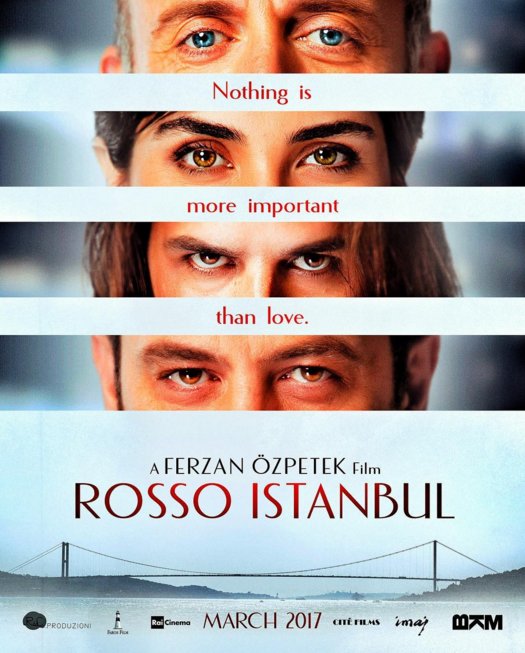Rosso Istanbul, il teaser poster del nuovo film di Ferzan Ozpetek RB