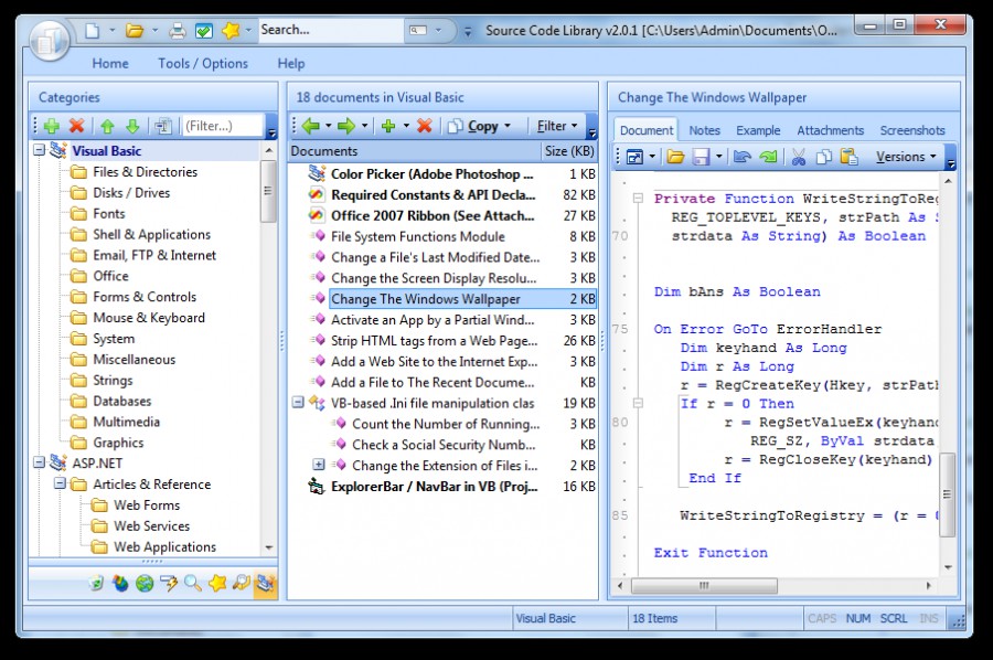 Code Library 2.1.0.212 review and download