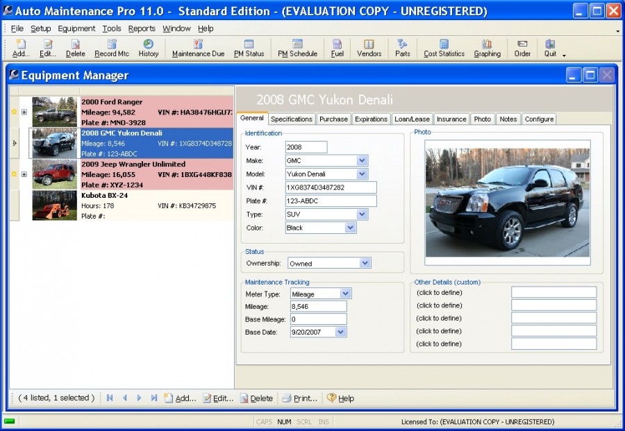 Auto Maintenance Pro 11.0.0.7 review and download