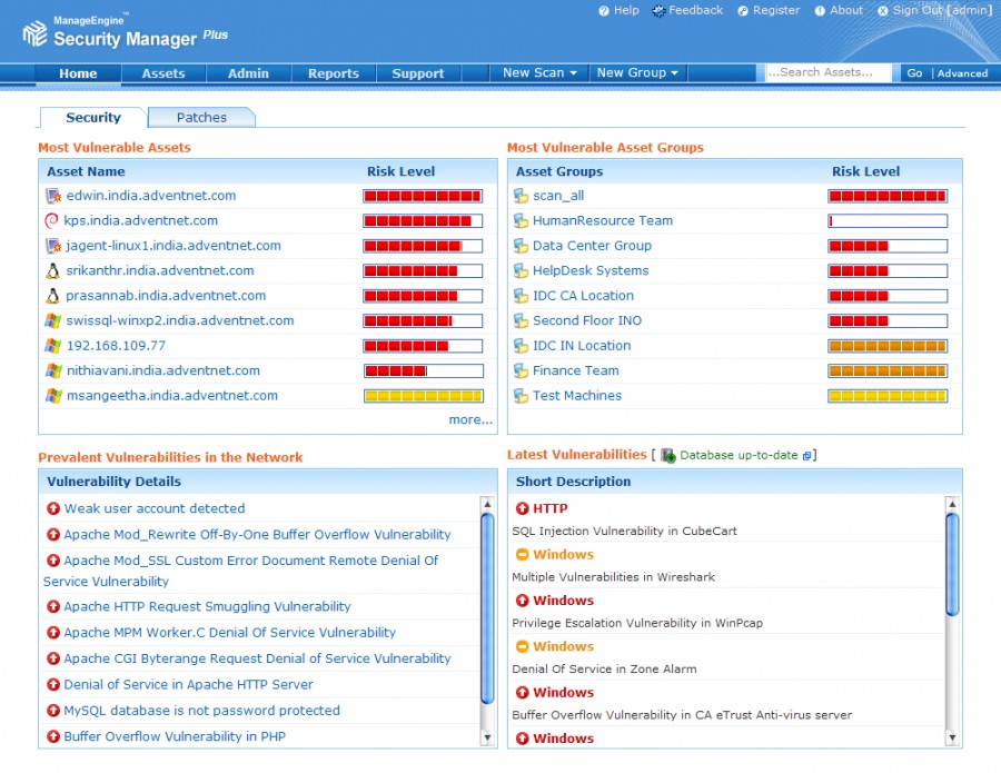 ManageEngine Security Manager Plus 5 review and download