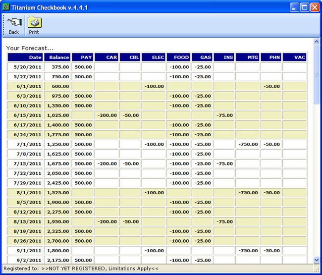 Titanium Checkbook 4.3 review and download