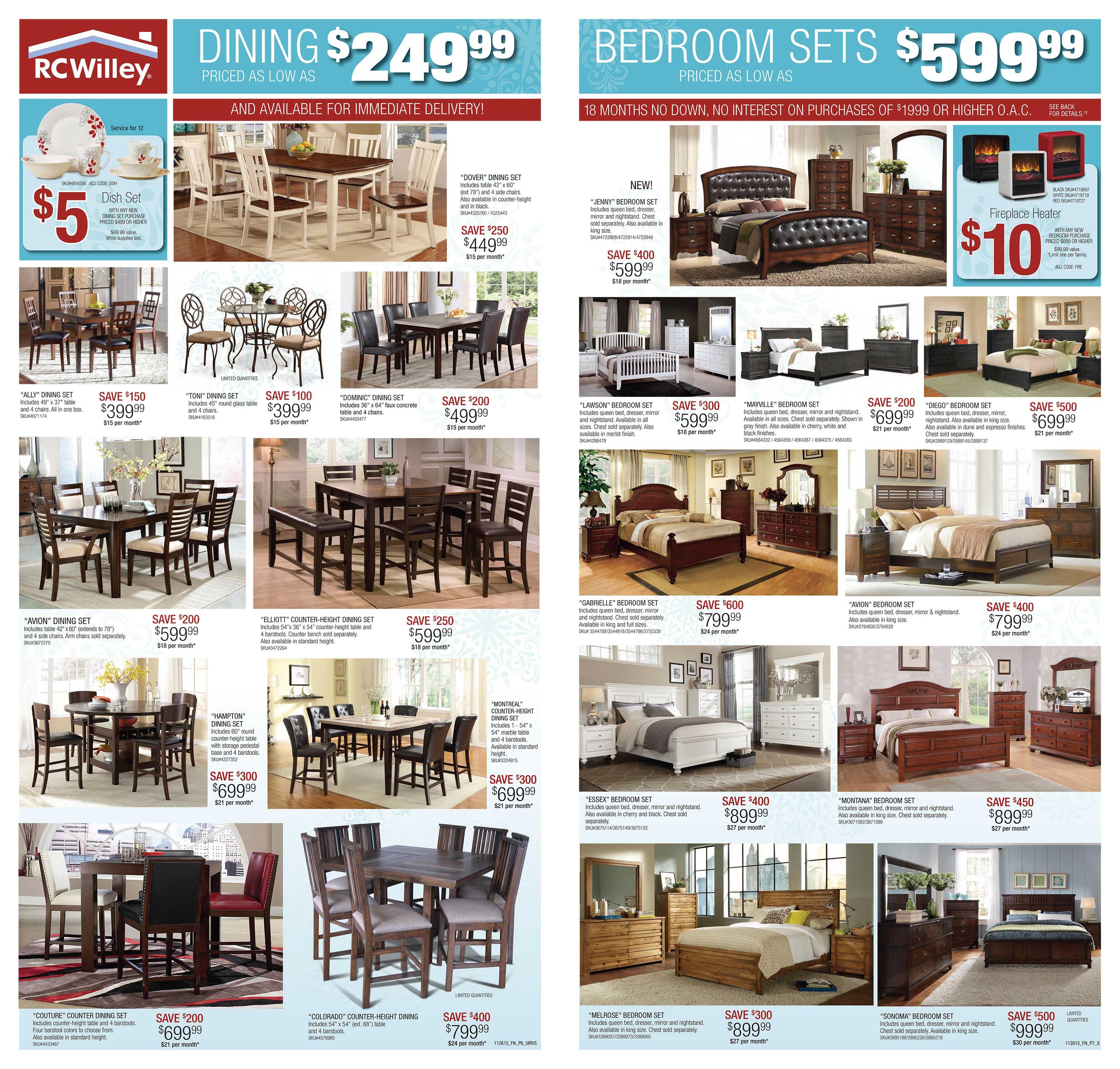 Black Friday Sale & Doorbusters Furniture RC Willey