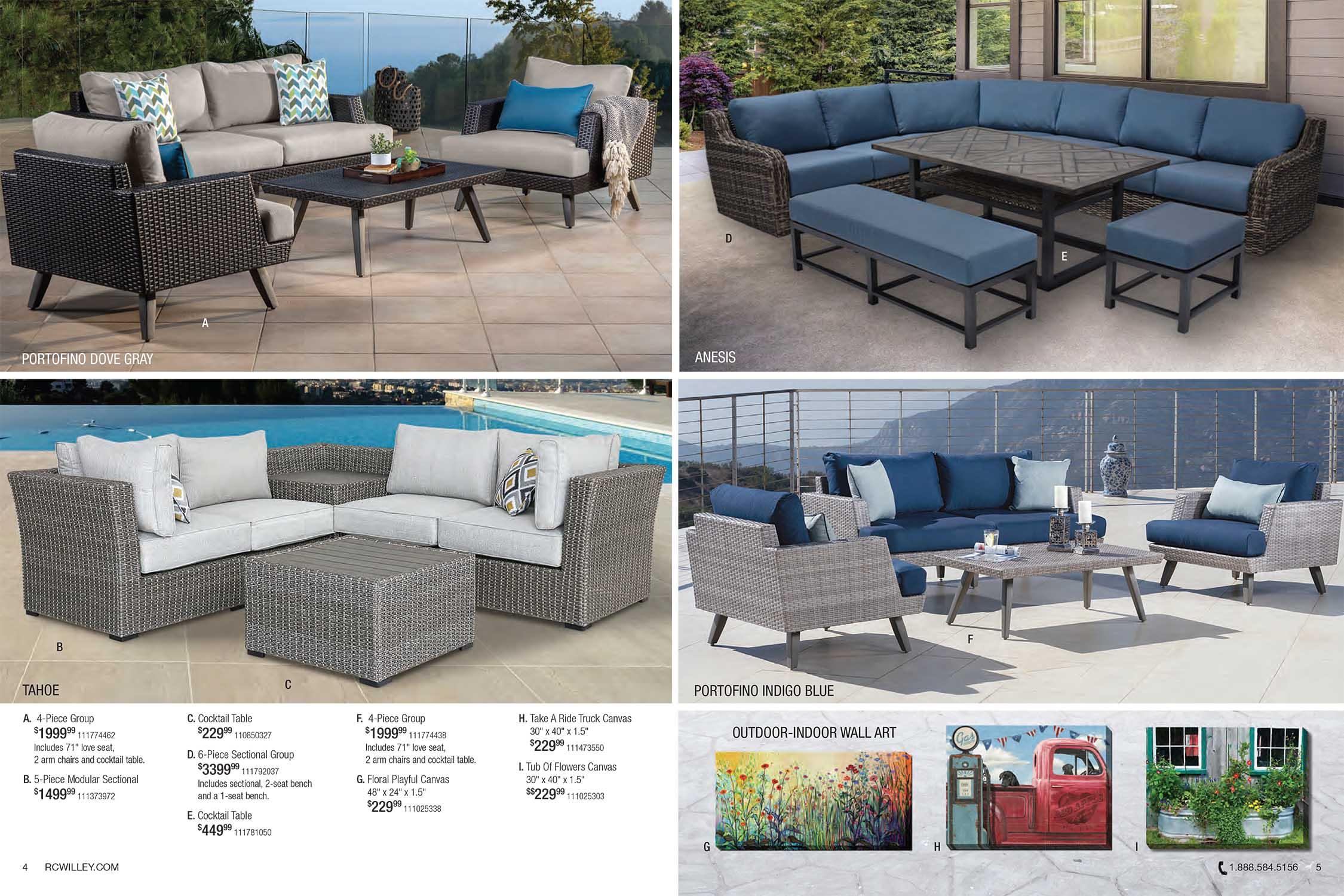 2020 Patio Catalog—Outdoor Living Made Stylish and Affordable at RC Willey!