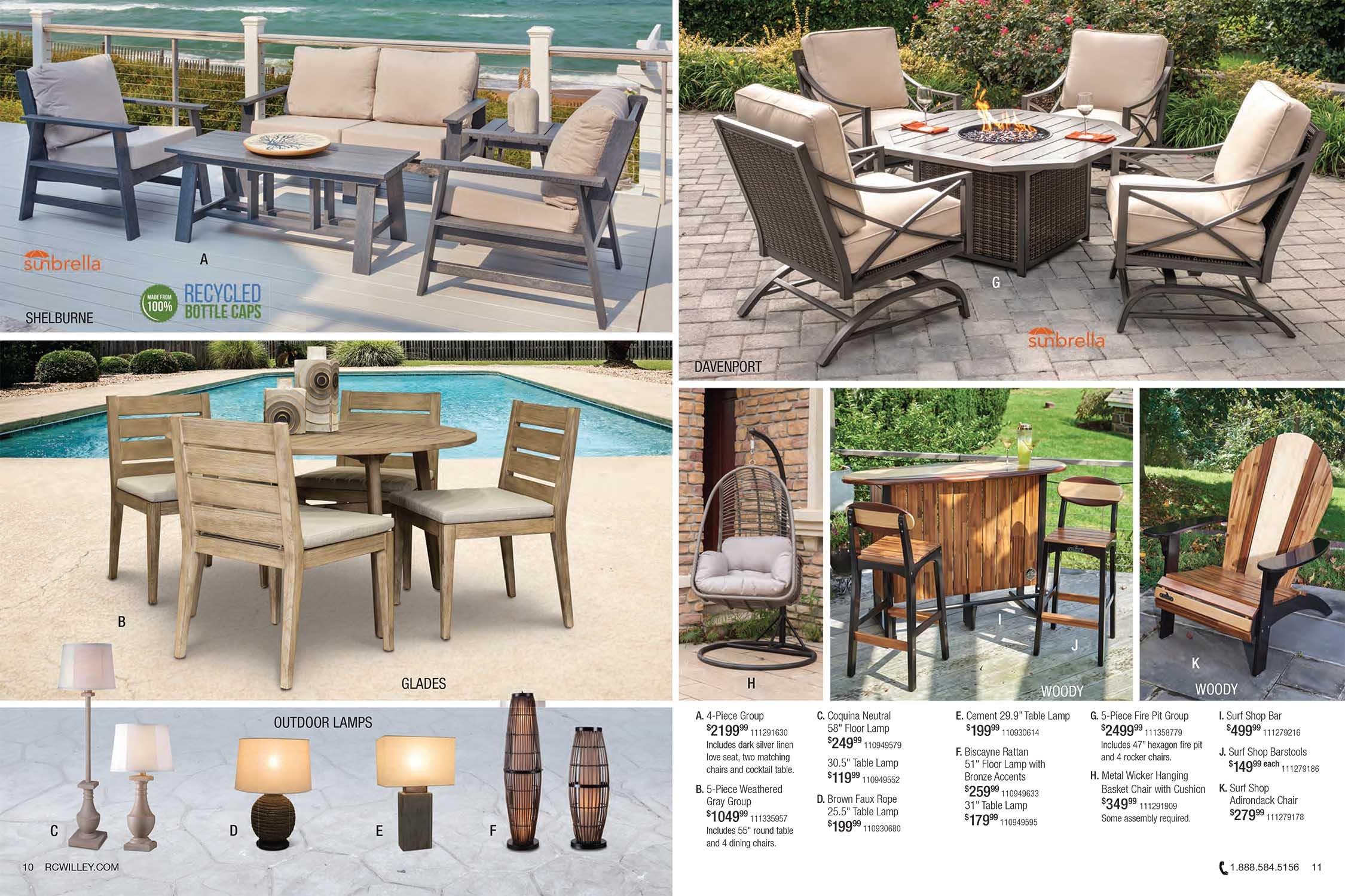 2020 Patio Catalog—Outdoor Living Made Stylish and Affordable at RC Willey!