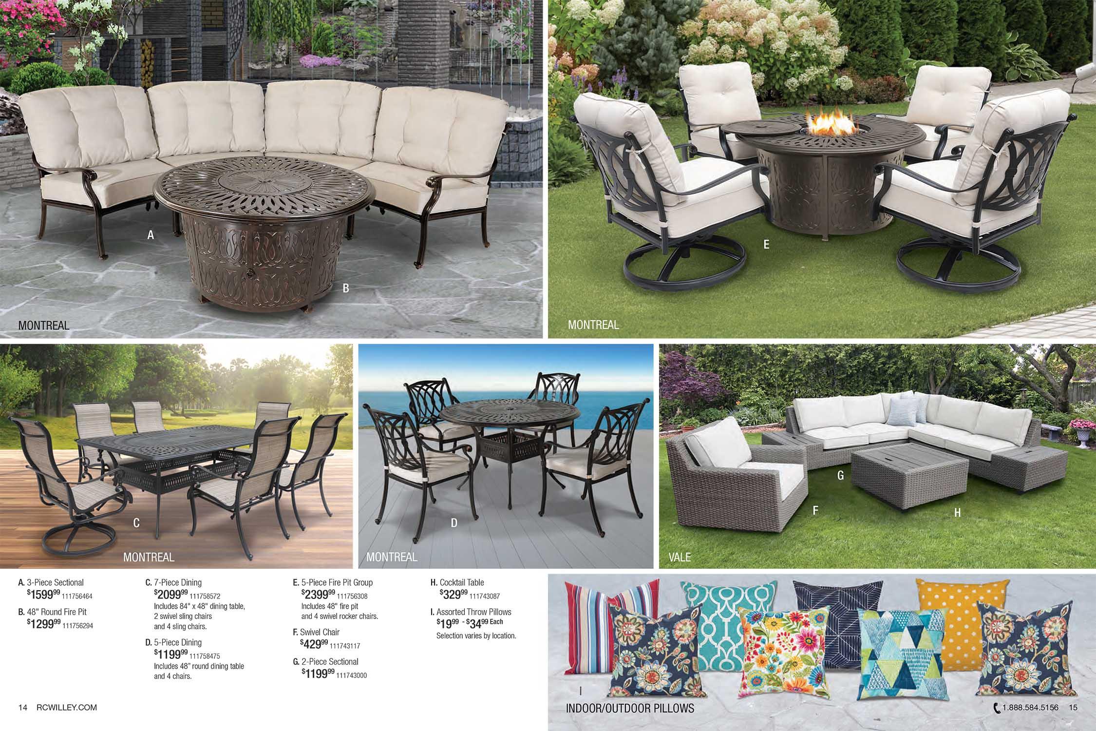 2020 Patio Catalog—Outdoor Living Made Stylish and Affordable at RC Willey!