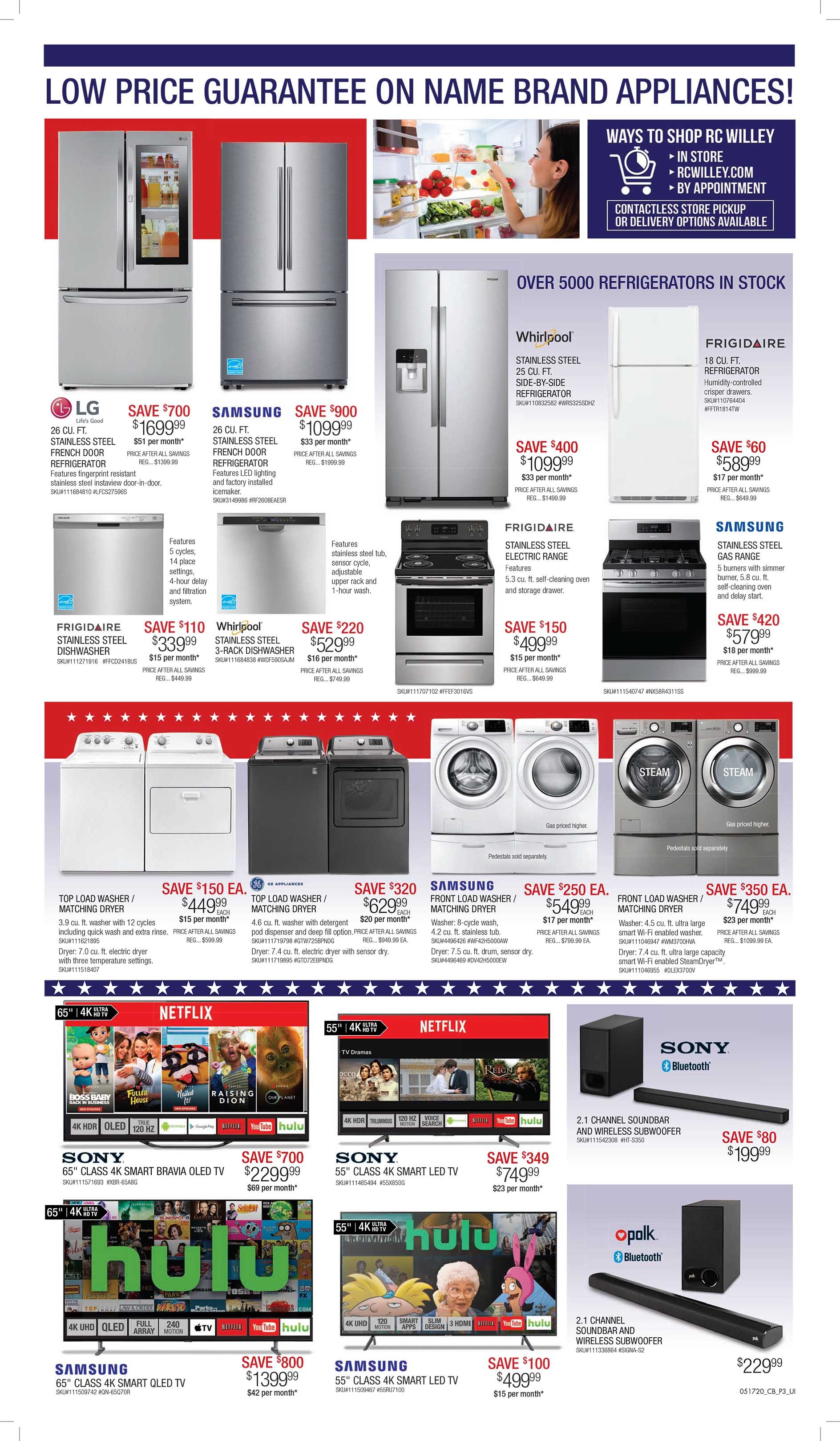 Memorial Day Savings Happening Now at RC Willey!