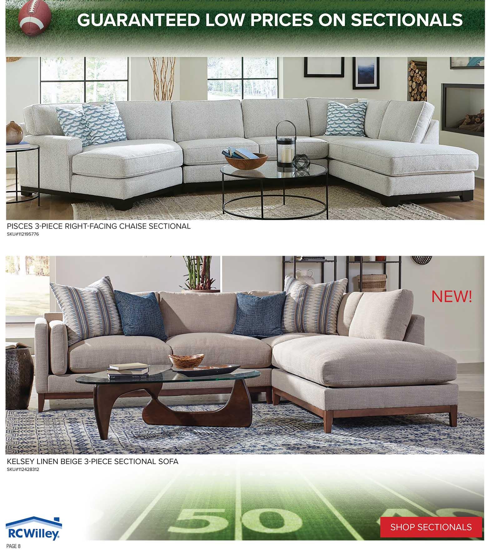 Monthly Category Spotlight—Living Room and Home Entertainment Savings at RC Willey!