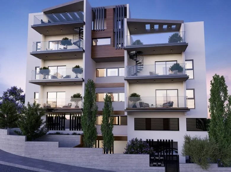 2 bedroom apartment for sale in Mesa Geitonia, Cyprus for €270,000