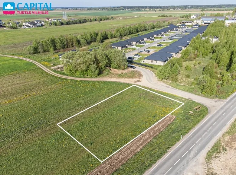 Land for sale in Vilnius, Lithuania for €38,500 listing 3263918