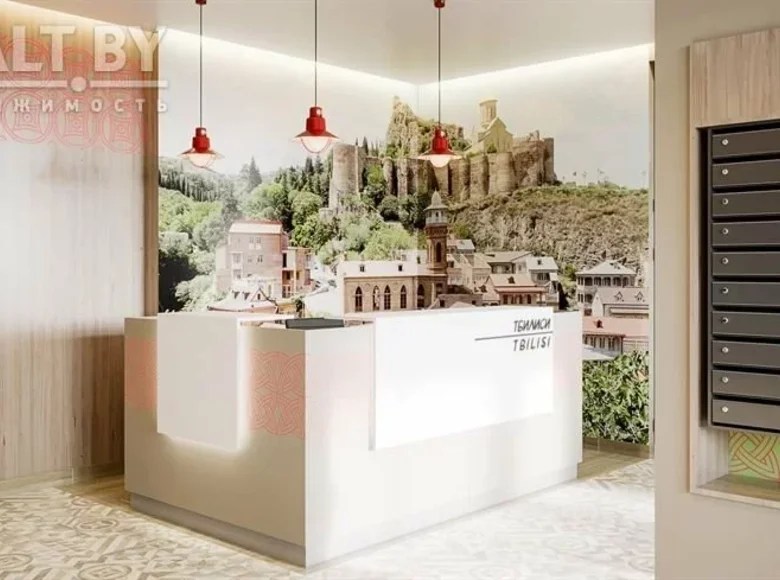 4 room apartment with double glazed windows, with new building for sale in Minsk