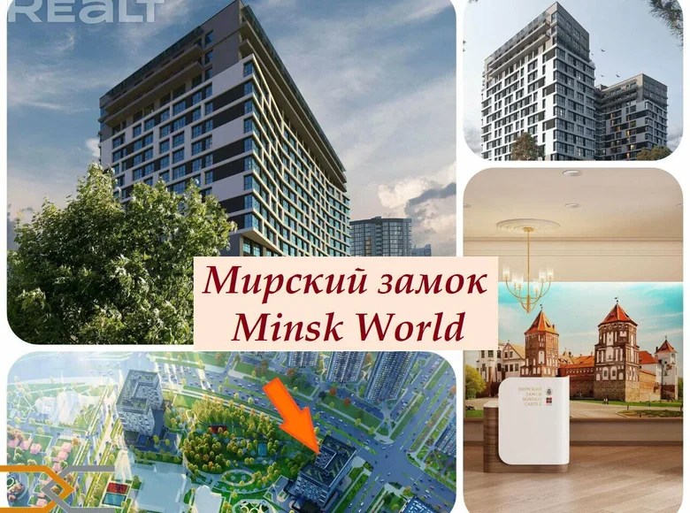 1 room apartment with double glazed windows, new building for sale in