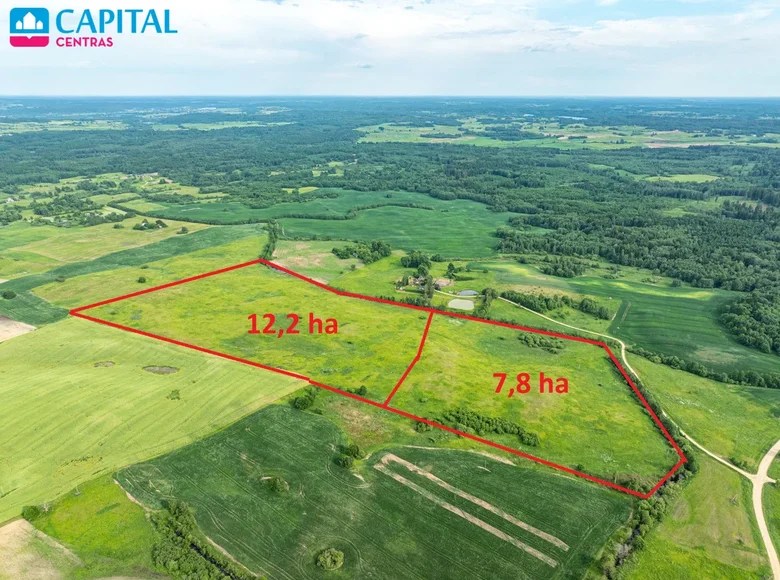 Land for sale in Petrosiskes, Lithuania for €32,000 listing 2493584
