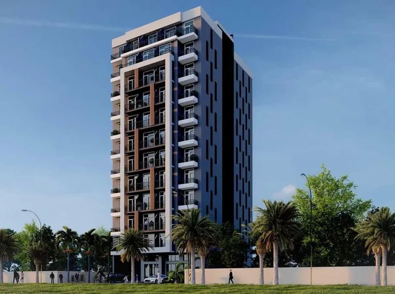 1 room studio apartment with balcony, with elevator, with parking for