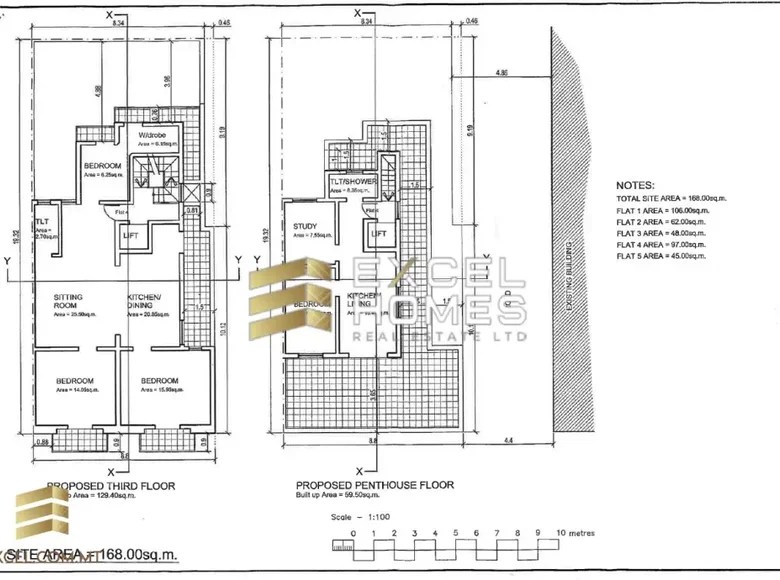 2 bedroom penthouse for sale in Gżira, Malta for Price on request