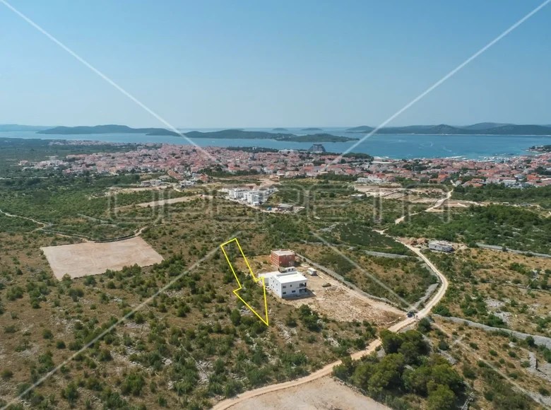 Land with electricity for sale in Vodice, Croatia for €320,000