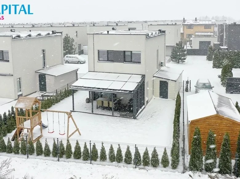 House with balcony, with paved road, with for sale in Kaunas