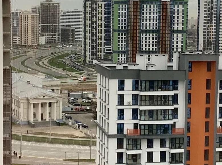 1 room apartment with double glazed windows, with new building for sale in Minsk