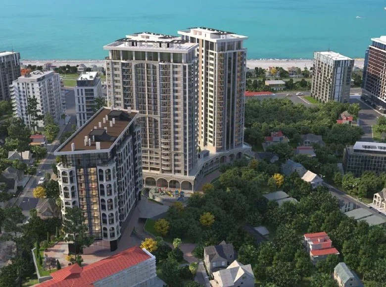 Studio apartment 1 bedroom with balcony, with elevator, with parking