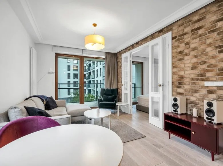 Monthly rental 2 room apartment, 45 m², €1,248 Warsaw, Poland