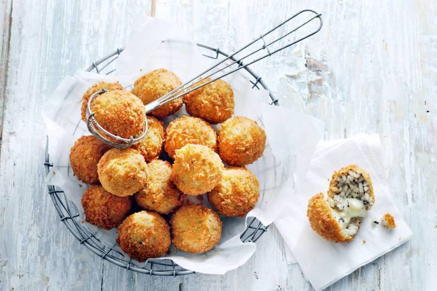 Fried risotto balls Recipe Guide