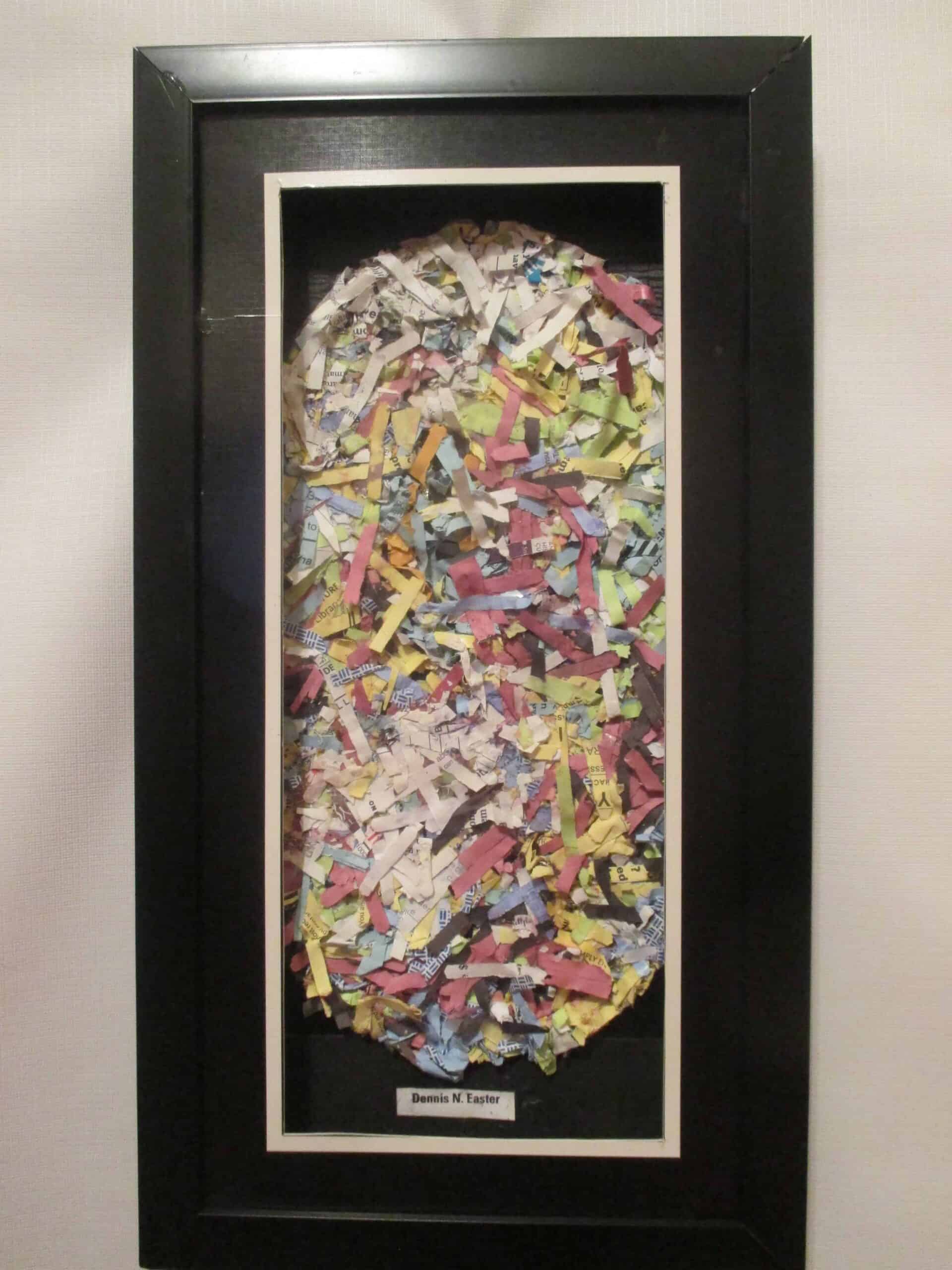 FunTasTickz Trash Artz "Shredded Paper Art" • Recyclart