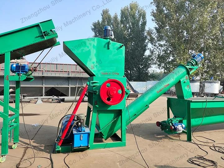 PET bottle recycling machines are ready shipped to Nigeria