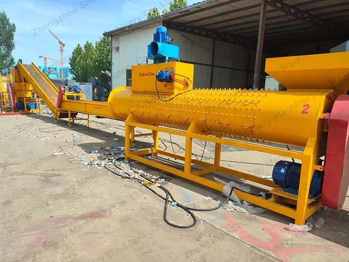 500kg/h PET bottle recycling machine shipped to Nigeria