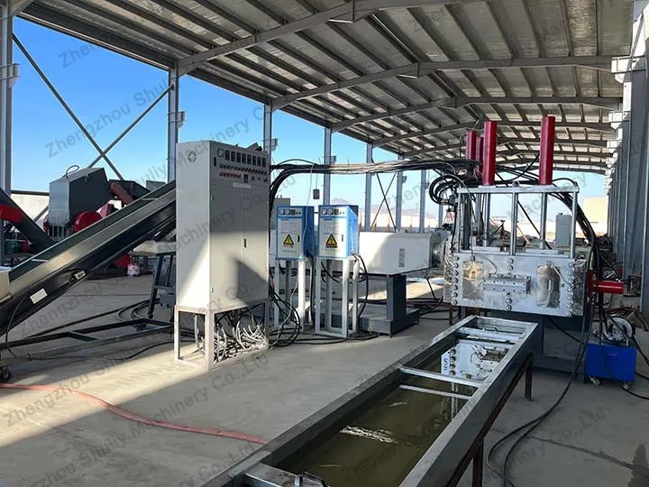 HDPE Plastic Recycling Plant Installed in Oman