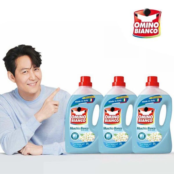 리씽크 :: 이정재 명품 세재! 이태리 오미노비앙코 ITALY 세탁세제 2L 화이트 머스크향