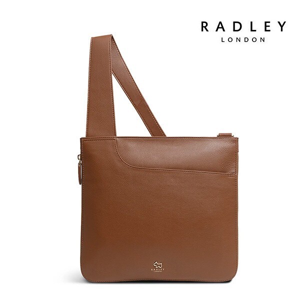 리씽크 Radley London Pockets 래들리런던 라지 지퍼 어라운드 크로스백