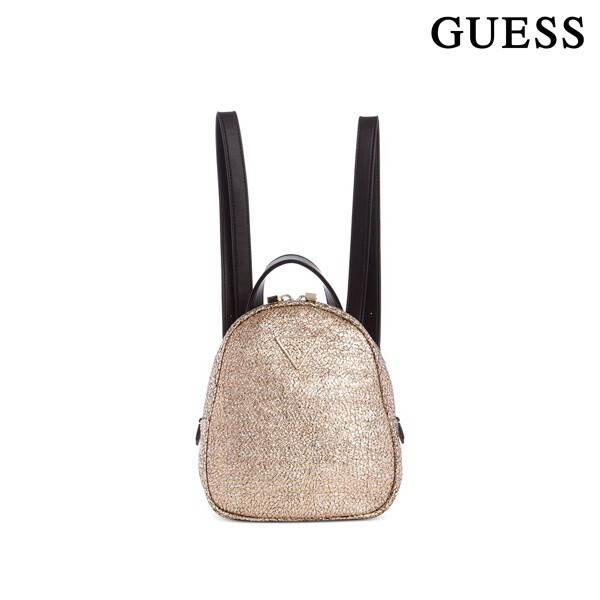 리씽크 GUESS 게스 Delon Metallic Convertible Mini Backpack Gold 백팩