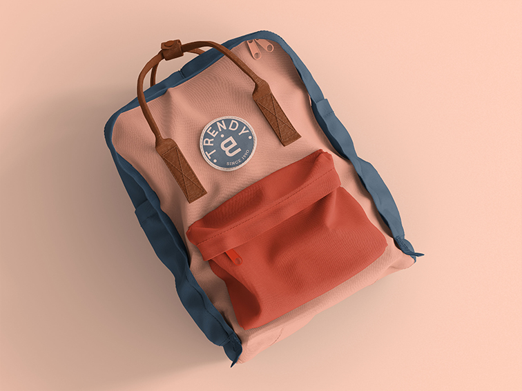 Trendy Backpacks Mockup Set Renderforest