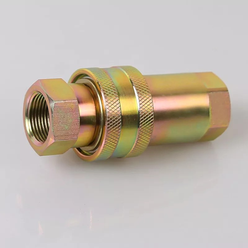 ISO7241A S1 CLOSE TYPE HYDRAULIC QUICK COUPLING (Steel) Ruihua Hardware
