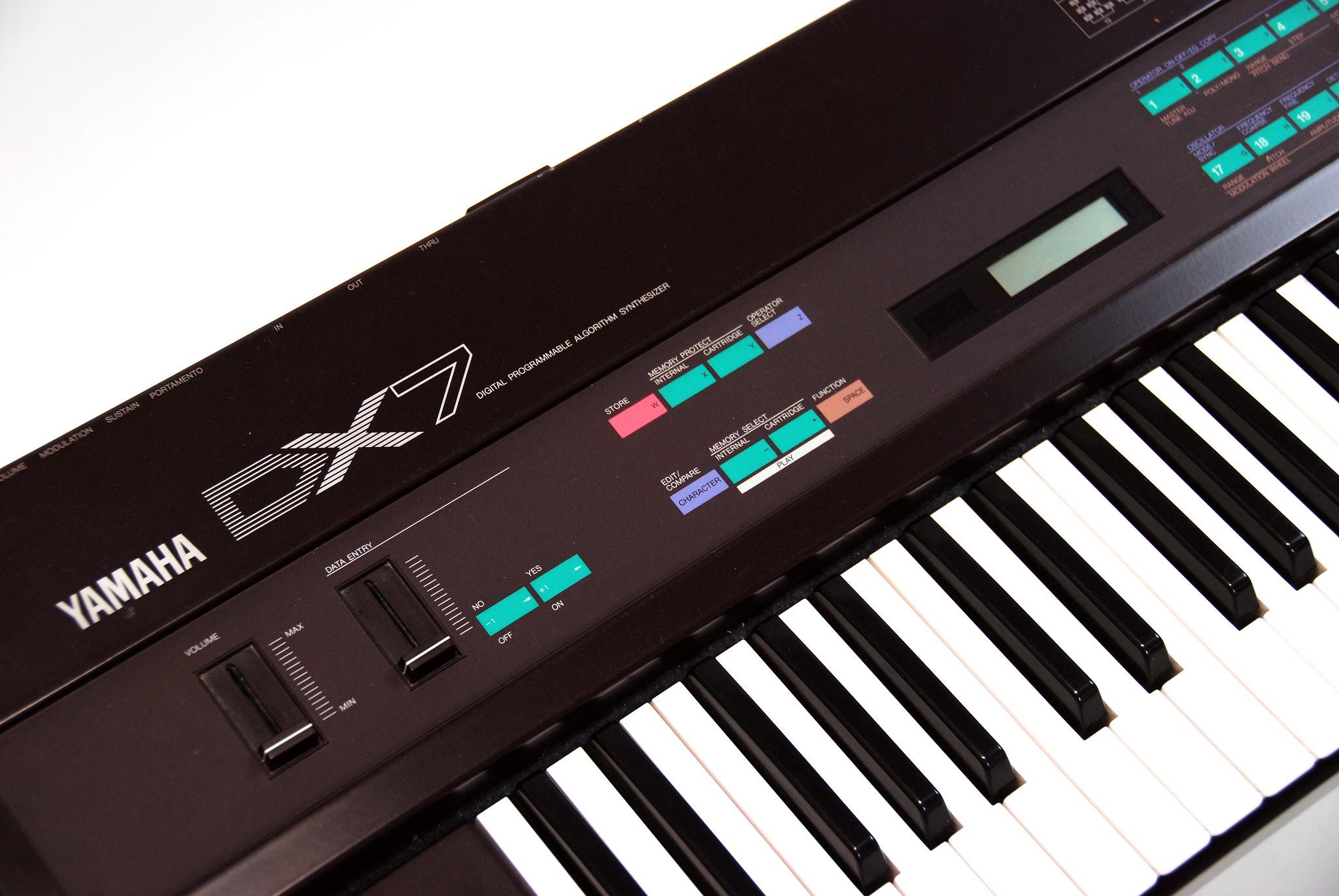 Reverseengineering the Yamaha DX7 synthesizer's sound chip from die photos